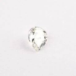 .60 Carat Clear European Cut Pear Diamond 10 .60 Carat Clear European Cut Pear Diamond -Point No Point Studio Store 20191029 19 6