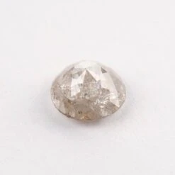 2.58 Carat Icy White Rose Cut Round Diamond 9 2.58 Carat Icy White Rose Cut Round Diamond -Point No Point Studio Store 20191029 28 5