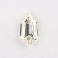 .69 Carat Clear Hexagon Step Cut Diamond