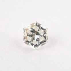 1.38 Carat White Hexagon Moissanite 12 1.38 Carat White Hexagon Moissanite -Point No Point Studio Store 20200406 11 6
