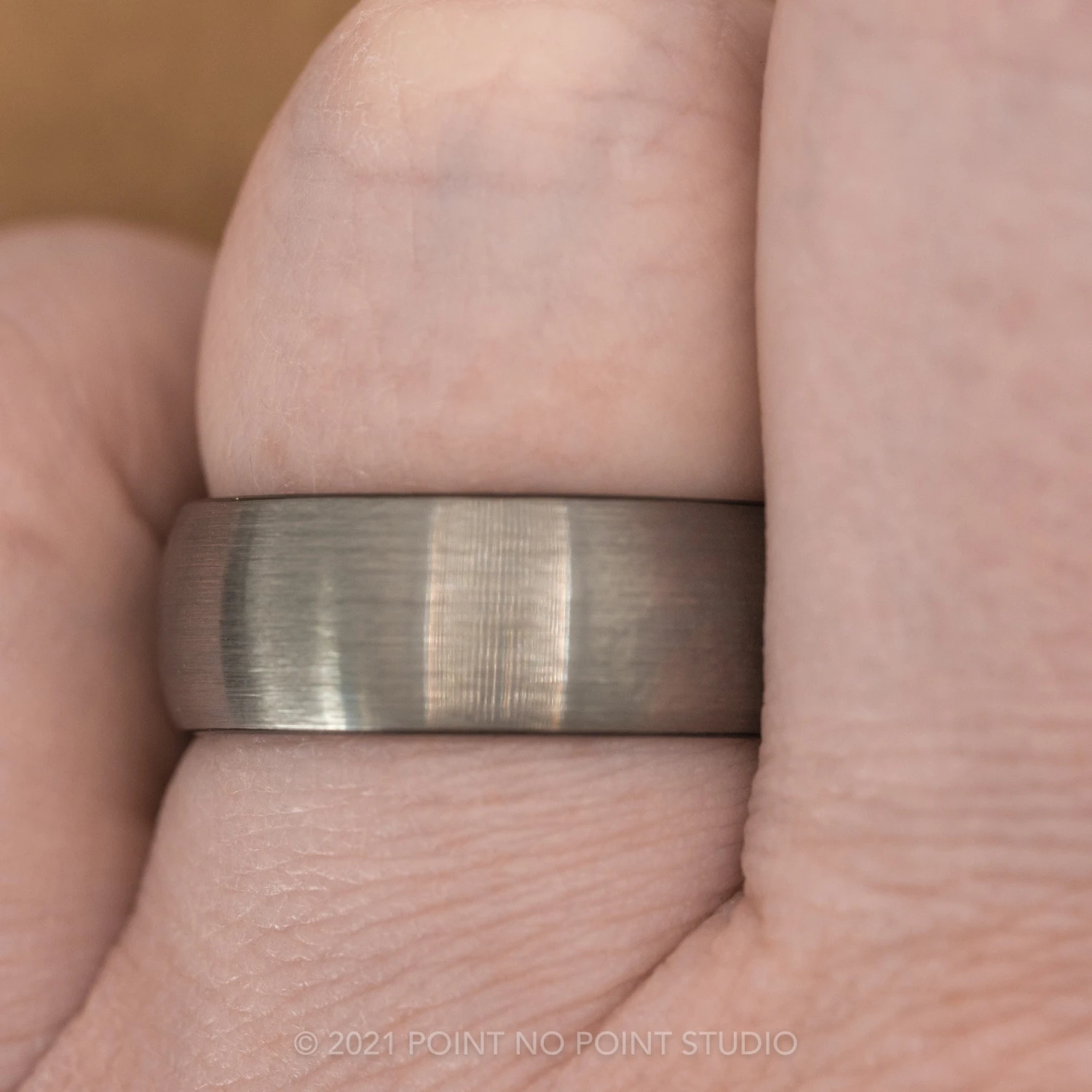 8mm Tungsten Men's Ring 2 8mm Tungsten Men's Ring - Image 2