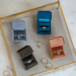 Velvet Madison Ring Boxes 25 Velvet Madison Ring Boxes -Point No Point Studio Store 20211209 SFS0064 52d29e31 0668 4309 a887 0fd47b76c37f