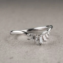 Wren Diamond Wedding Band, Platinum 16 Wren Diamond Wedding Band, Platinum -Point No Point Studio Store 20220106 SFS0244 23807824 0ffd 4a98 a9b6 ec2af862afa5