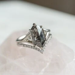 1.84 Carat Black Speckled Hexagon Diamond Engagement Ring, Charlize Setting, Platinum 19 1.84 Carat Black Speckled Hexagon Diamond Engagement Ring, Charlize Setting, Platinum -Point No Point Studio Store 20220203 SFS0110 a4c54e8d 5348 4150 9cb6 75528029f1ec