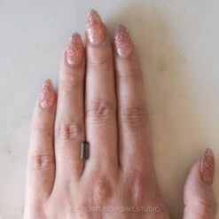 1.73 Carat Violet/Grey Spinel Hexagon 11 1.73 Carat Violet/Grey Spinel Hexagon -Point No Point Studio Store 20220224 SFS0159