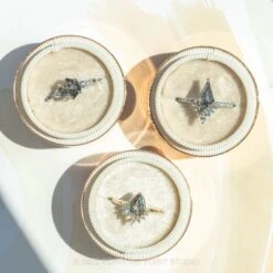 1.50 Carat Black Speckled Kite Diamond Engagement Ring, Avaline Setting, Platinum 11 1.50 Carat Black Speckled Kite Diamond Engagement Ring, Avaline Setting, Platinum -Point No Point Studio Store 20220623 20220623 SFS0101 56b7727b 54e7 405e bf55 a47abedb76a4