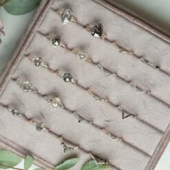 .99 Carat Salt And Pepper Pear Diamond Engagement Ring, Halo Setting, 14K Yellow Gold -Point No Point Studio Store 20220804 SFS0058