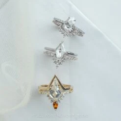 1.75 Carat Kite Moissanite Engagement Ring, Avaline Setting, 14K Yellow Gold 12 1.75 Carat Kite Moissanite Engagement Ring, Avaline Setting, 14K Yellow Gold -Point No Point Studio Store 20220826 SFS0126 0dcab0d6 900f 4251 8bc5 31121ee66dc9