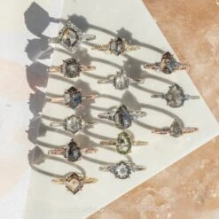 1.82 Carat Icy Grey Pear Diamond Engagement Ring, Eliza Setting, 14K Yellow Gold -Point No Point Studio Store 20220908 SFS0175 1 db5a7fac 922b 4a27 96f6 65e8ac71a10c