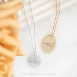 14k Gold Engraved Loa Large Round Charm 8 14k Gold Engraved Loa Large Round Charm -Point No Point Studio Store 20221027 SFS0097