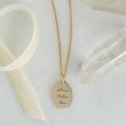 14k Gold Engraved Oriole Large Organic Unique Charm 7 14k Gold Engraved Oriole Large Organic Unique Charm -Point No Point Studio Store 20221027 SFS0134