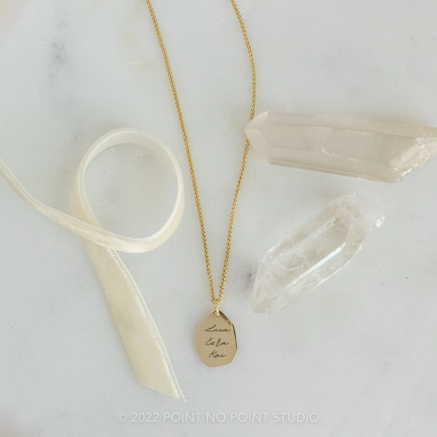 14k Gold Engraved Oriole Large Organic Unique Charm 4 14k Gold Engraved Oriole Large Organic Unique Charm - Image 4