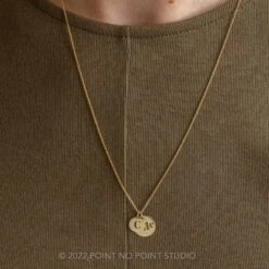 14k Gold Engraved Alouette Single Initial Small Round Charm 11 14k Gold Engraved Alouette Single Initial Small Round Charm -Point No Point Studio Store 20221027 SFS0149 e303f9c0 7a69 4286 a357 40d0de1f8c7b