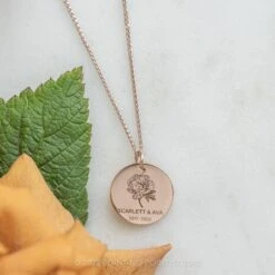 14k Gold Engraved Robin Large Round Charm