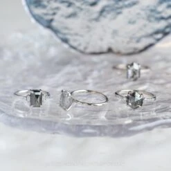 2.19 Carat Salt And Pepper Oval Diamond Engagement Ring, Nova Setting, Platinum -Point No Point Studio Store 20221222 SFS0150 1 09926a34 afe6 4e55 bcc4 ff9232840da3