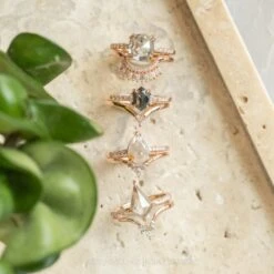 1.90 Carat Icy White Pear Diamond Engagement Ring, Juliette Setting, 14K Rose Gold 15 1.90 Carat Icy White Pear Diamond Engagement Ring, Juliette Setting, 14K Rose Gold -Point No Point Studio Store 20230203 SFS0160