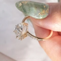 2.48 Carat Pear Moissanite Engagement Ring, Kanara Setting, 14K Yellow Gold 20 2.48 Carat Pear Moissanite Engagement Ring, Kanara Setting, 14K Yellow Gold -Point No Point Studio Store 20230316 SFS0104 90ad017d db17 4bf6 99b7 8e5ce9fa2220