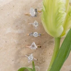 1.26 Carat Icy White Pear Diamond Engagement Ring, Avaline Setting, 14K Yellow Gold -Point No Point Studio Store 20230413 SFS0061 4d644a9c 98d3 444b 9040 2c60cc4b3e40