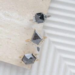 1.87 Carat Black Asscher Diamond Engagement Ring, Lea Setting, 14K White Gold 9 1.87 Carat Black Asscher Diamond Engagement Ring, Lea Setting, 14K White Gold -Point No Point Studio Store 20230616 SFS0131 65048bd5 0e44 4ec8 bc58 cf4b019d9e5e