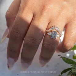 Baguette And Round Diamond Wedding Band, Gretchen Setting, Platinum -Point No Point Studio Store 20230804 SFS0126 637ce12b 6ef2 4653 9566 dc1ed4f75376