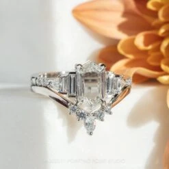 Marquise Diamond Wedding Band, Large Freya Setting, 14k White Gold 7 Marquise Diamond Wedding Band, Large Freya Setting, 14k White Gold -Point No Point Studio Store 20231117 SFS0089 da93df04 5631 48d1 a501 7d83e9d17fa7