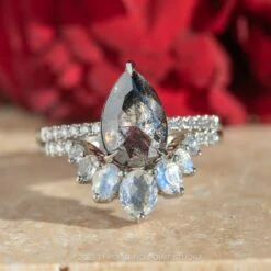 Moonstone And Diamond Wedding Band, Luna Setting, Platinum 18 Moonstone And Diamond Wedding Band, Luna Setting, Platinum -Point No Point Studio Store 20231117 SFS0091 2bc0160d cc0d 46c4 8fa9 b4013668e30c