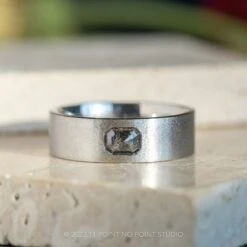 Emerald Diamond Men's Wedding Band, Platinum 7 Emerald Diamond Men's Wedding Band, Platinum -Point No Point Studio Store 20231117 SFS0114 d16af420 2e6e 4232 aba3 5f8660a60dff