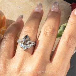 Moonstone And Diamond Wedding Band, Luna Setting, Platinum 13 Moonstone And Diamond Wedding Band, Luna Setting, Platinum -Point No Point Studio Store 20231117 SFS0133 9ac12036 6c67 44dc 8414 df0268cd64a2