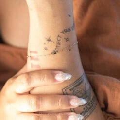 .04ct Salt And Pepper Baguette Diamond Bracelet, 14k Yellow Gold 12 .04ct Salt And Pepper Baguette Diamond Bracelet, 14k Yellow Gold -Point No Point Studio Store 20231117 SFS0169