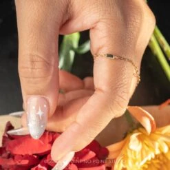 .04ct Salt And Pepper Baguette Diamond Bracelet, 14k Yellow Gold 14 .04ct Salt And Pepper Baguette Diamond Bracelet, 14k Yellow Gold -Point No Point Studio Store 20231117 SFS0172