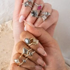 1.52 Carat Fuchsia Pink Kite Ruby And Diamond Engagement Ring, Avaline Setting, Platinum 11 1.52 Carat Fuchsia Pink Kite Ruby And Diamond Engagement Ring, Avaline Setting, Platinum -Point No Point Studio Store 20240229 SFS0136 8f5cb1c8 3cc0 4496 97ae 3a7077fd8222