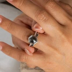 Baguette Sapphire Wedding Cuff, Harper Setting, 14k White Gold 11 Baguette Sapphire Wedding Cuff, Harper Setting, 14k White Gold -Point No Point Studio Store 20240229 SFS0160 eeb5db6d eda6 4e95 a40e a6a1d11855b5