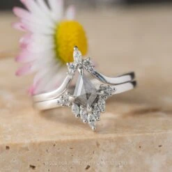 Marquise Diamond Freya Band, 14K White Gold -Point No Point Studio Store 20240412 SFS0116 26ae1602 f57b 4a2b 896d f849718a2115