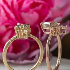 .99 Carat Canadian Salt And Pepper Kite Diamond Engagement Ring, Avaline Setting, 14K Rose Gold 11 .99 Carat Canadian Salt And Pepper Kite Diamond Engagement Ring, Avaline Setting, 14K Rose Gold -Point No Point Studio Store 20240426 SFS0069 8ad2d38e 4c1a 476f a0ca 07c8a0449009