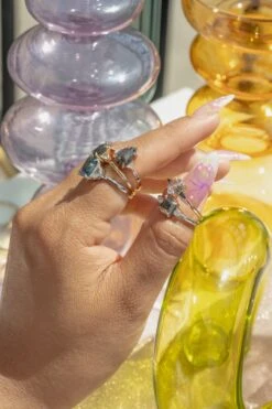 1.63 Carat Icy White Hexagon Diamond Engagement Ring, Zoe Setting, 14k Rose Gold 9 1.63 Carat Icy White Hexagon Diamond Engagement Ring, Zoe Setting, 14k Rose Gold -Point No Point Studio Store 20240514 SFS0072 07486f1c eb17 4c55 a504 2cb8dd94428c