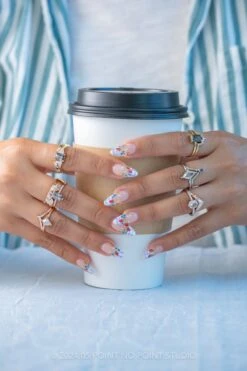 1.79 Carat Black Speckled Emerald Diamond Engagement Ring, Jane Setting, 14k Yellow Gold -Point No Point Studio Store 20240529 SFS4037