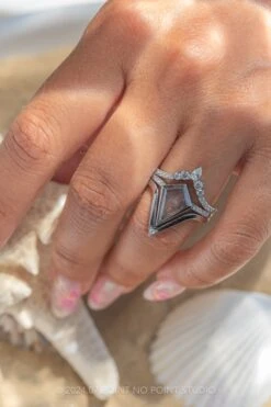 Extra Diamond Cassiopeia Wedding Band, 14k White Gold -Point No Point Studio Store 20240711 SFS0042 432fb387 c63d 4d38 be08 9ac4232851d3