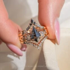 Ombre Diamond Wedding Band, Robin Setting, 14K Rose Gold 16 Ombre Diamond Wedding Band, Robin Setting, 14K Rose Gold -Point No Point Studio Store 20240725 SFS0055 26f6ff34 a815 489d 8f32 15f6683769e8