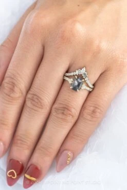 Extra Diamond Wren Wedding Band, 14k Yellow Gold -Point No Point Studio Store 20240912 SFS0038 07405243 33fe 4ea6 b34f 14dbfda564b5