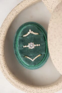 1.80 Carat Salt And Pepper Round Diamond Engagement Ring, Nova Setting, 14K Yellow Gold -Point No Point Studio Store 20241017 SFS0017