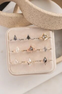 2.42 Carat Icy White Kite Diamond Engagement Ring, Sirena Setting, 14K Yellow Gold 11 2.42 Carat Icy White Kite Diamond Engagement Ring, Sirena Setting, 14K Yellow Gold -Point No Point Studio Store 20241017 SFS0024 deb1eaf6 0219 4b2d 8411 5d00ca5e43a4