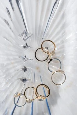 1.54 Carat Black Speckled Pear Diamond Engagement Ring, Nova Setting, 14k White Gold 8 1.54 Carat Black Speckled Pear Diamond Engagement Ring, Nova Setting, 14k White Gold -Point No Point Studio Store 20241115 SFS0073