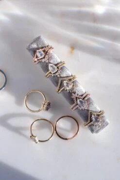 .87 Carat Icy White Pear Diamond Engagement Ring, Magnolia Setting, 14K Rose Gold -Point No Point Studio Store 20241115 SFS0082 d026806f 4d83 49ee 8986 ed0a86f8e2e1