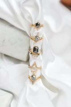 1.76 Carat Black Hexagon Diamond Engagement Ring, Zoe Setting, 14k Yellow Gold 9 1.76 Carat Black Hexagon Diamond Engagement Ring, Zoe Setting, 14k Yellow Gold -Point No Point Studio Store 20241206 SFS0003 bd52ac9e 5b24 4476 8b6f d181d4265ce1