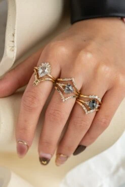 1.76 Carat Black Hexagon Diamond Engagement Ring, Zoe Setting, 14k Yellow Gold 10 1.76 Carat Black Hexagon Diamond Engagement Ring, Zoe Setting, 14k Yellow Gold -Point No Point Studio Store 20241206 SFS0018 1e8a1bc9 aba4 495b 99a8 a03f5aaf6b83