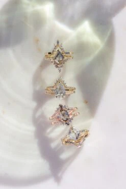 1.58 Carat Salt And Pepper Hexagon Diamond Engagement Ring, Empress Setting, 14K Rose Gold 8 1.58 Carat Salt And Pepper Hexagon Diamond Engagement Ring, Empress Setting, 14K Rose Gold -Point No Point Studio Store 20250314 SFS0055 c1c37d22 3009 4424 80c3 8a5b03b1a760