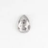 .78 Carat Salt And Pepper Rose Cut Pear Diamond