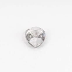 .78 Carat Salt And Pepper Rose Cut Pear Diamond -Point No Point Studio Store 210017 6