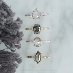 1.52 Carat Icy White Pear Diamond Engagement Ring, Eliza Setting, Platinum -Point No Point Studio Store 210024WG 7 e8baa245 4b15 45d1 8a18 f416c56b89b6