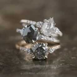 1.52 Carat Icy White Pear Diamond Engagement Ring, Eliza Setting, 14K White Gold 16 1.52 Carat Icy White Pear Diamond Engagement Ring, Eliza Setting, 14K White Gold -Point No Point Studio Store 210024WG 8